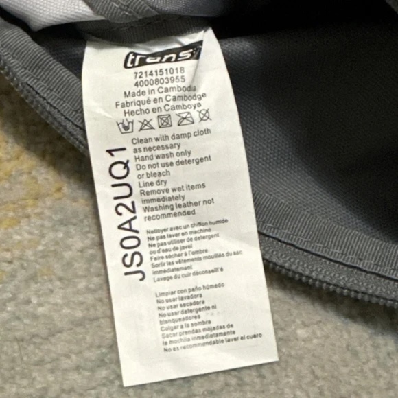 Trans by JanSport Floral Fanny Pack Waist Bag – Pink & Gray - Picture 5 of 5